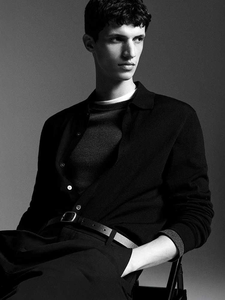 メリノウールシャツ